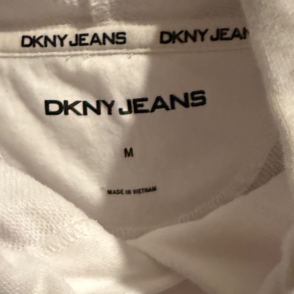 DKNY White Hooded Sweater - Picture 4 of 5